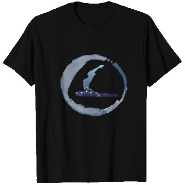 Discover Meditation Body With Water Color T Shirts