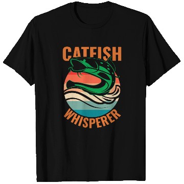 Discover Catfish Whisperer - Wels Catfish Hunter T Shirts
