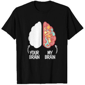 Discover Your Brain My Brain Embrace Neurodiversity ADHD T Shirts