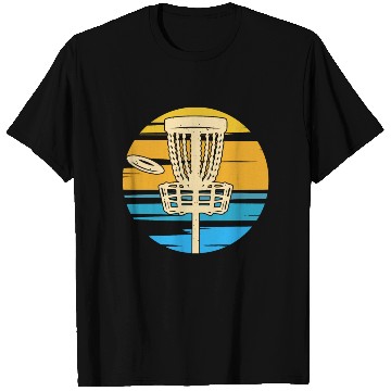 Discover Disc Golf Sunset T Shirts