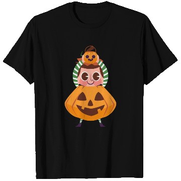 Discover Halloween Trick or Treat with Cartoon Character T Shirts