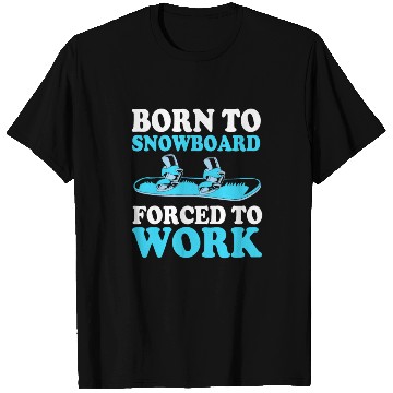 Discover Snowboard Lover Funny Snowboarding Snowboarder T Shirts