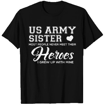 Discover US Army Sister T Shirts