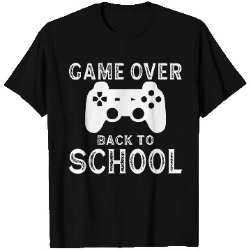 Discover Game Over back to school T Shirts