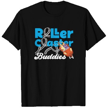 Discover Roller Coaster Friends Besties T Shirts