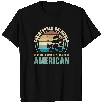 Discover Columbus Day Navigator Ship Christopher Columbus T Shirts