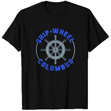 Discover Ship Wheel Columbus Day Christopher Columbus T Shirts