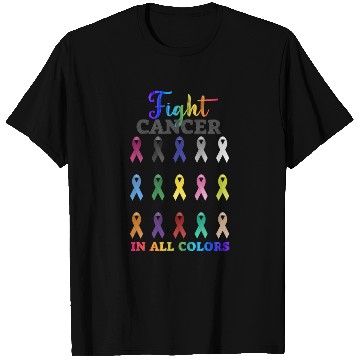 Discover Cancer Sucks In Every Color Fighter Fight Support T Shirts