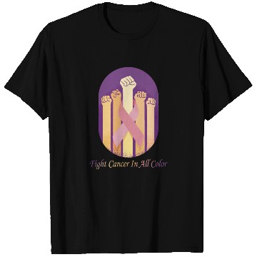 Discover Cancer Sucks In Every Color Fighter Fight Support T Shirts