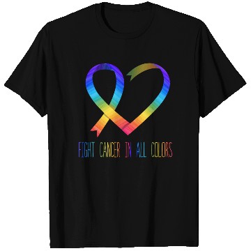 Discover Cancer Sucks In Every Color Fighter Fight Support T Shirts