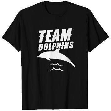 Discover Team Dolphins Cute Dolphin Girls Lover T Shirts