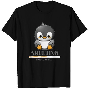 Discover Little penguin adulting T Shirts