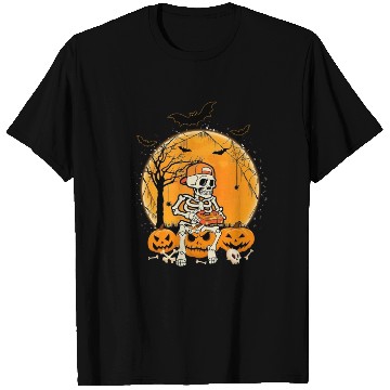 Discover Halloween BonePumpkin T Shirts
