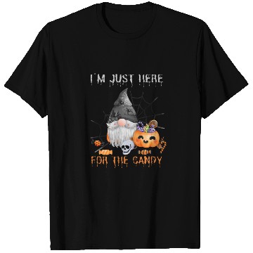 Discover Halloween Gnome - I'm Just Here for the Candy T Shirts