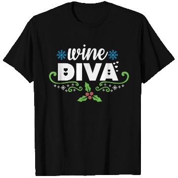 Discover wine Diva T Shirts