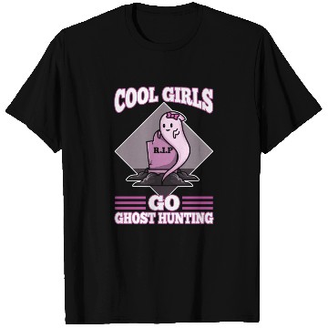 Discover Cool girls go ghost hunting T Shirts