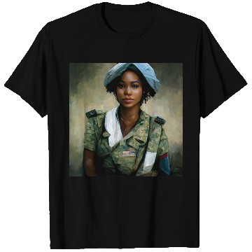 Discover Beautiful US army combat medic painting T Shirts