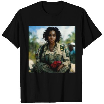 Discover Beautiful US army combat medic painting T Shirts