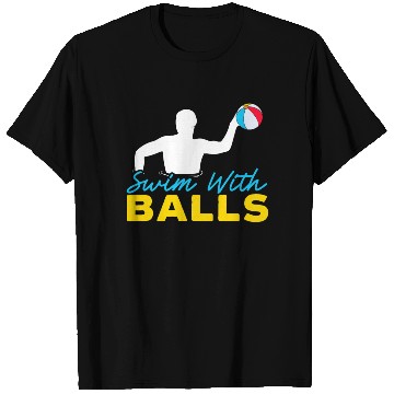 Discover Swim With Balls Inflatable Sphere Water Ball T Shirts