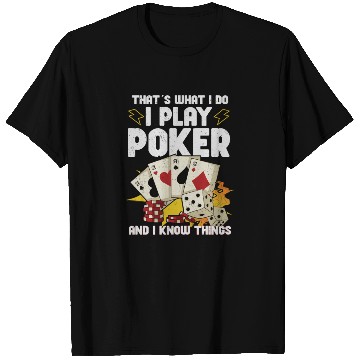 Discover Poker Casino Poker Player Gambling Roulette Gift T Shirts