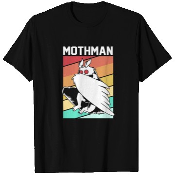 Discover Retro Mothman Cryptid 80s Vintage Mothman T Shirts