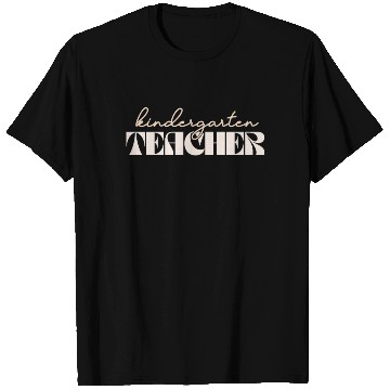 Discover Retro Kindergarten Teacher Vintage Kinder Crew T Shirts