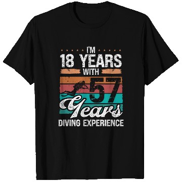 Discover 75 Birthday Idea Scuba Diving 75 Year Old Diver T Shirts