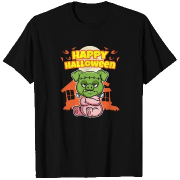 Discover Happy Halloween Scary Funny Hallow's Eve Costume T Shirts