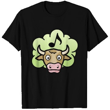 Discover Cow Methane Cartoon T Shirts