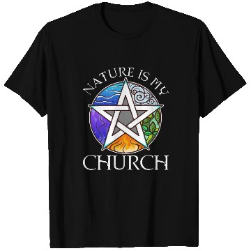 Discover Nature Is My Church T Shirts