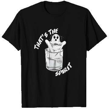 Discover That's The Spirit Funny Halloween Ghost T Shirts
