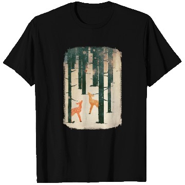 Discover Winter Deer T Shirts