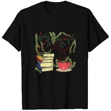Discover Winter Books and Tea T Shirts