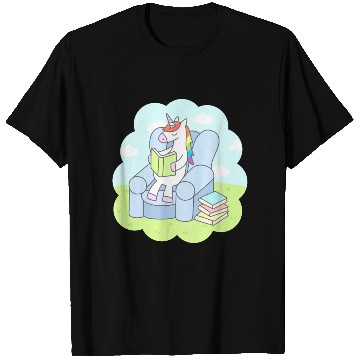 Discover Unicorn Reader T Shirts