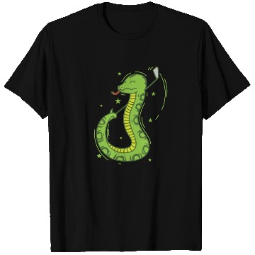 Discover Snake plays Golf Reptile Animal Zoo T Shirts
