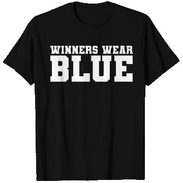 Discover High School Musical EJ Winners Wear Blue Tank T Shirts