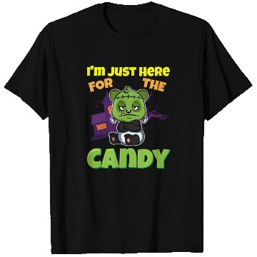 Discover I'm Just Here For The Candy Scary Halloween Beast T Shirts