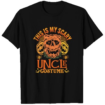 Discover This Is My Scary Uncle Costume Funny Halloween T Shirts