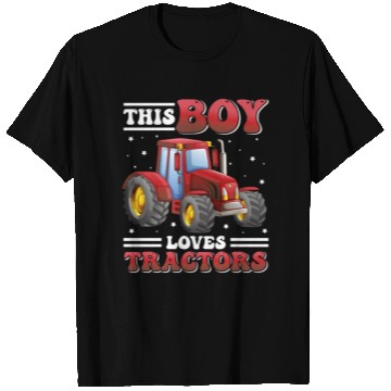 Discover This Boy Loves Tractors! Farmer Kids, Boy Tractor T Shirts