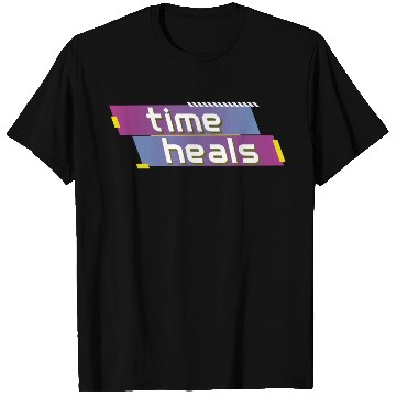 Discover time heals inspirational T Shirts