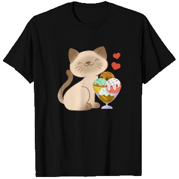 Discover Ice Cream Cat Lover T Shirts