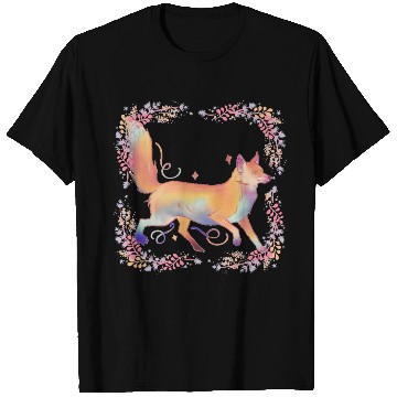 Discover FOX IN FLOWERS T Shirts