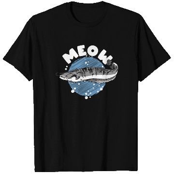 Discover Meow Catfish Fishing Fish Hunting T Shirts