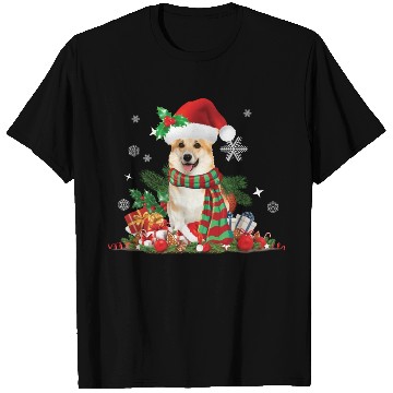 Discover Christmas themed Corgi dog T Shirts