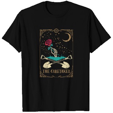 Discover Rose Tarot Card Occult Club Gothic Caretaker T Shirts