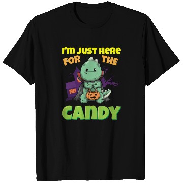 Discover I'm Just Here For The Candy Scary Halloween Beast T Shirts