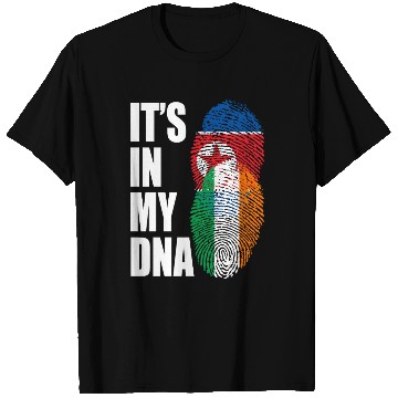 Discover North Korean And Irish Mix Heritage DNA Flag T Shirts