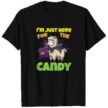 Discover I'm Just Here For The Candy Scary Halloween Beast T Shirts