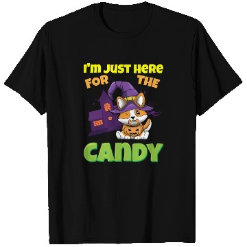 Discover I'm Just Here For The Candy Scary Halloween Beast T Shirts