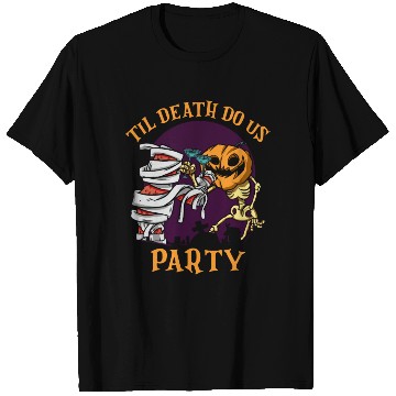 Discover Til Death Do Us Party Bridal Bachelorette Couples T Shirts